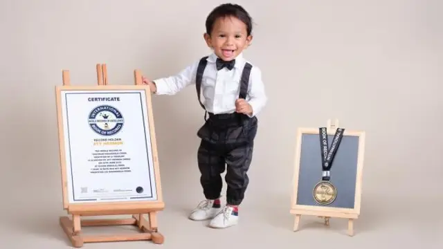 11-Month-Old Baby Sets World Record In Guinness - Arti Herman, inspiring story of a Baby Boy!