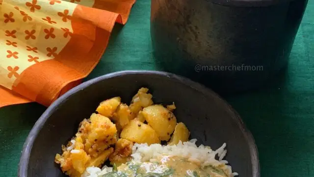 Village Vintage Recipe, Greens Gravy (Keerai kootu)