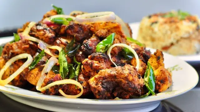 Hot Yum-Yum Chicken Onion Roast