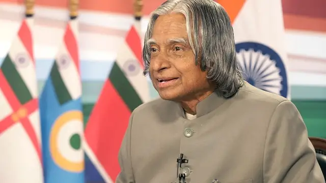 Renowned scientist and former Indian president Dr. APJ Abdul Kalam