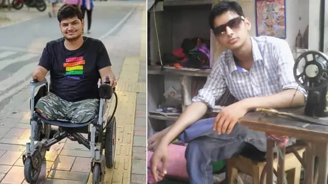"Do I still have three fingers on one hand to succeed if my legs are gone?" asked Surj, the UPSC exam passant!