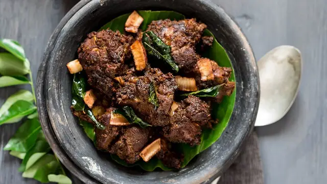Just Wow Recipe, Mutton Coconut Fry