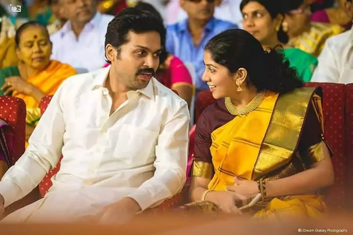 Ranjani with Karthi